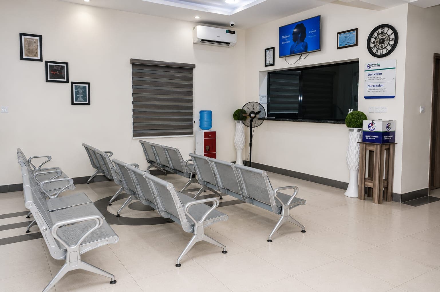 Patient waiting area